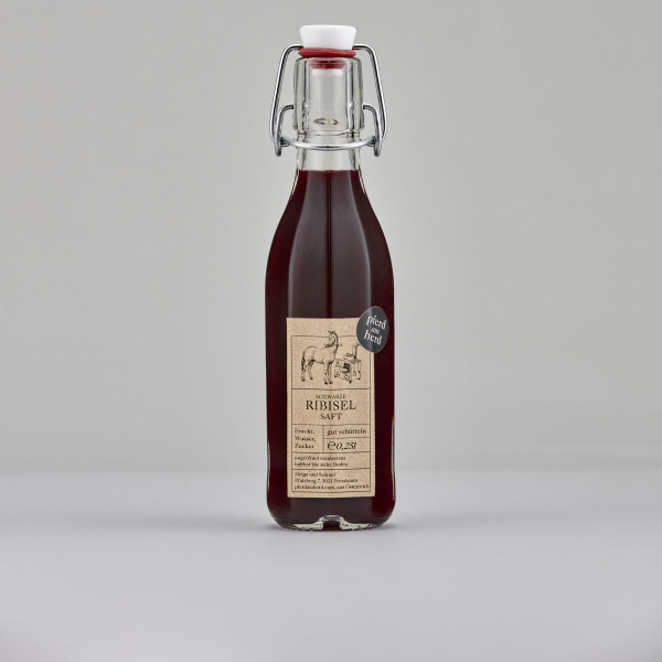 Schwarzer Ribiselsaft